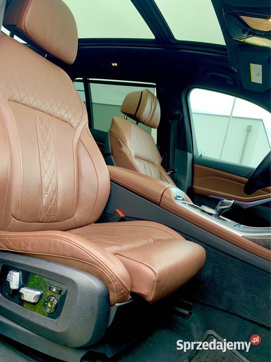 BMW X7 M50i kurtyny powietrzne łódzkie