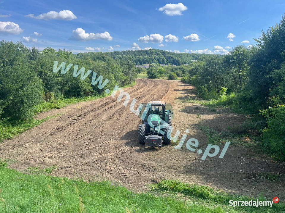 Rekultywacja Mulczer leśny Mulczowanie wgłębny Karczowanie i usuwanie drzew Kalwaria Zebrzydowska