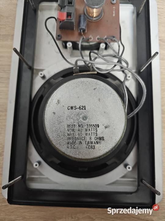 Głośniki montażowe CSW621 Gorzów Wielkopolski sprzedam