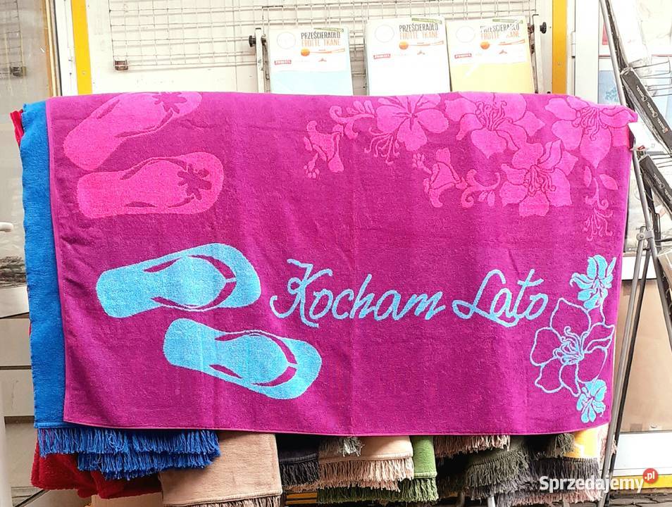 Ręcznik prześcieradło plażowe 100160 Pozostałe Warszawa