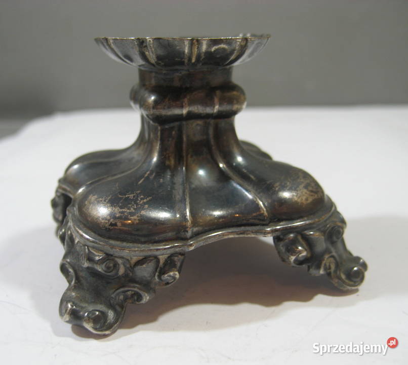 Stary Srebrny Swiecznik mazowieckie sprzedam