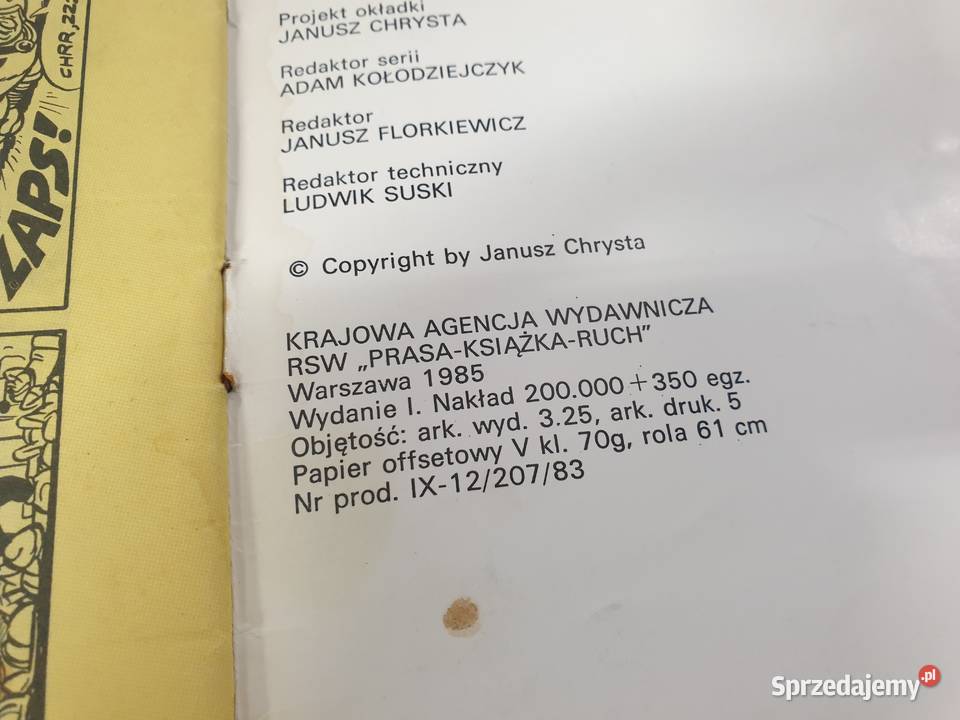 Kajko i kokosz Złoty Puchar cz1 i 2 wydanie 1 Komiksy pomorskie Gdynia