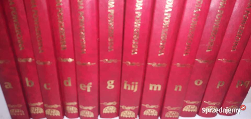 Popularna Encyklopedia Powszechna r inne litery