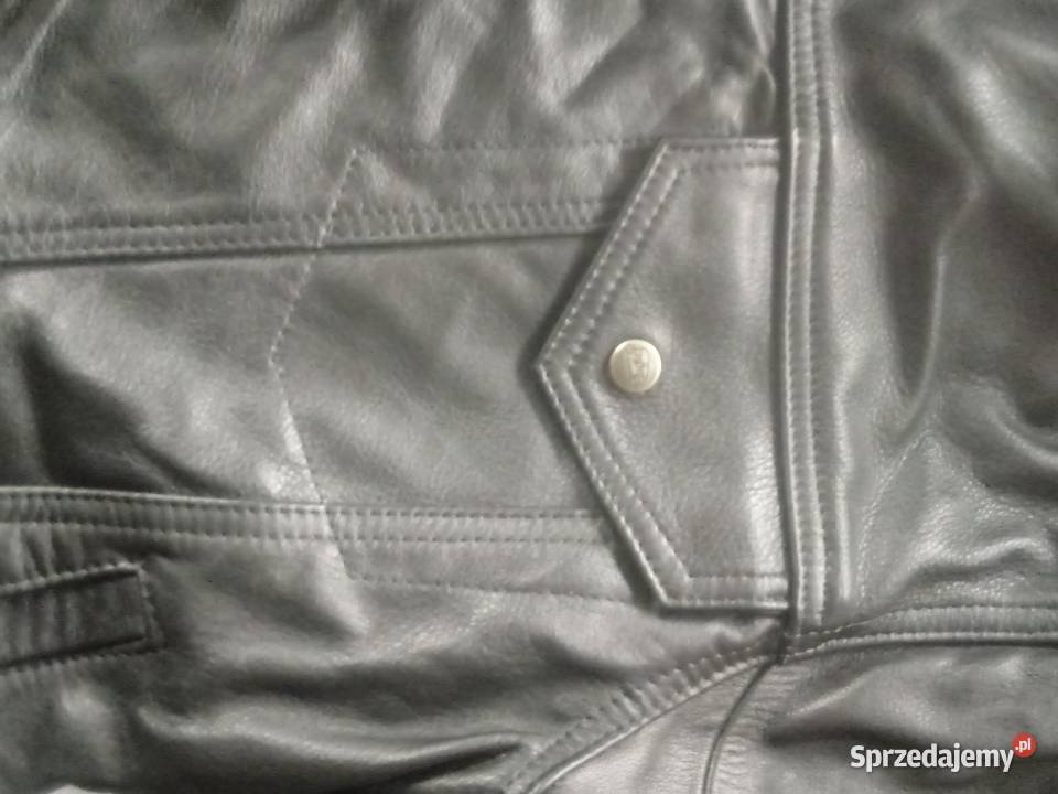 męska skórzana kurtka TARBOR nowa rozmiar M Kurtki i płaszcze