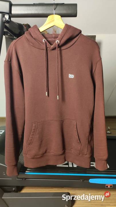 Bluza LEE plain hoodie deep wine Bluzki i koszule łódzkie Podkałek
