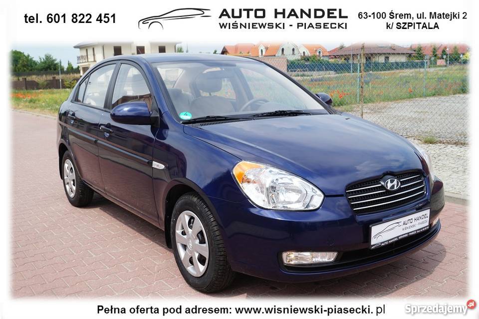 Hyundai Accent 14 Śrem Wielkopolska Komis Śrem