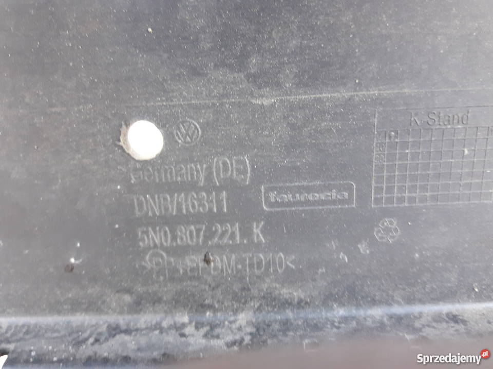 VW TIGUAN I LIFT ZDERZAK PRZÓD PRZEDNIK DOKŁADKA lubuskie Bieleń