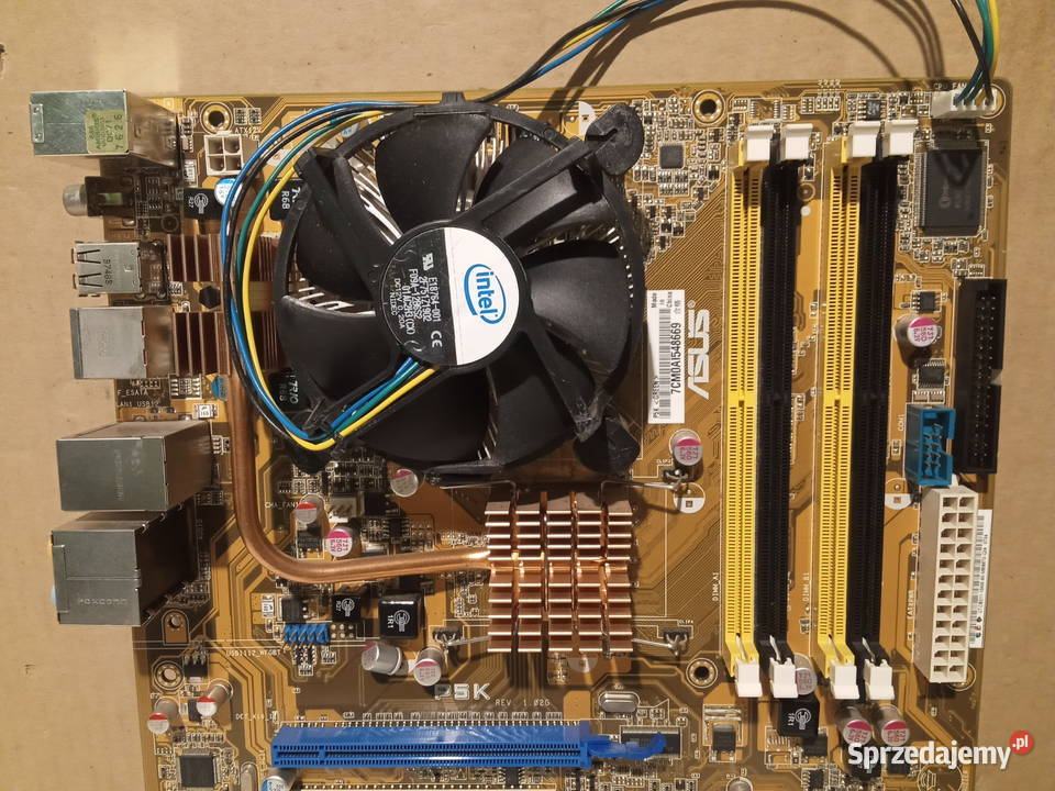 Płyta Główna ASUS P5K Procesor Intel C2D E4500 Poznań