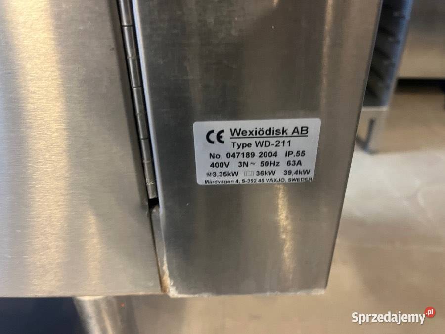 Zmywarka taśmowa Wexidisk WD211 Profesjonalna Podskarbice Szlacheckie sprzedam