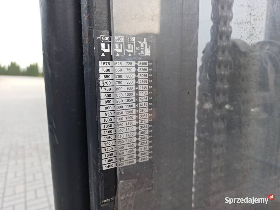 Elektryczny wózek podnośnikowy STILL EGV14 dolnośląskie Świdnica