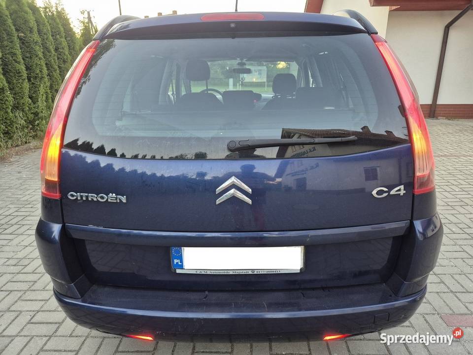 CITROEN C4 GRAND PICASSO1600 HDI7OSOBOWY Głogów