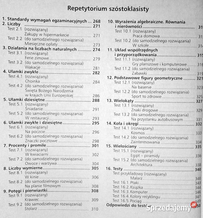 Matematyka Kompendium szóstoklasisty Łukasz miękka Chełm
