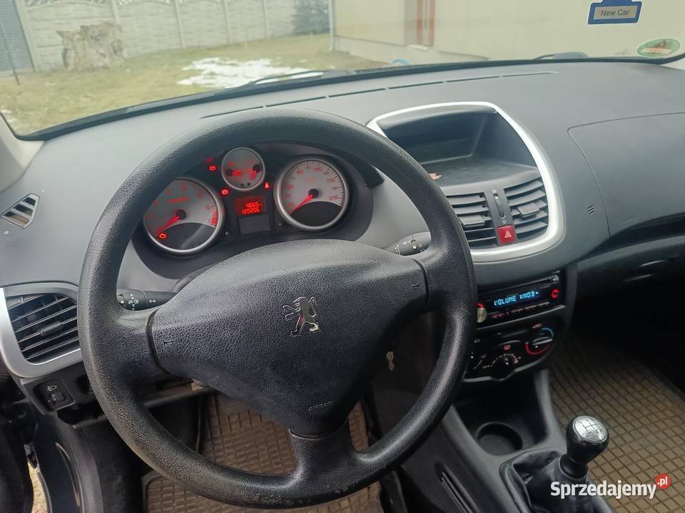 Peugeot 206 Niski przebieg 120 książki serwisowe światła przeciwmgielne Kopanica