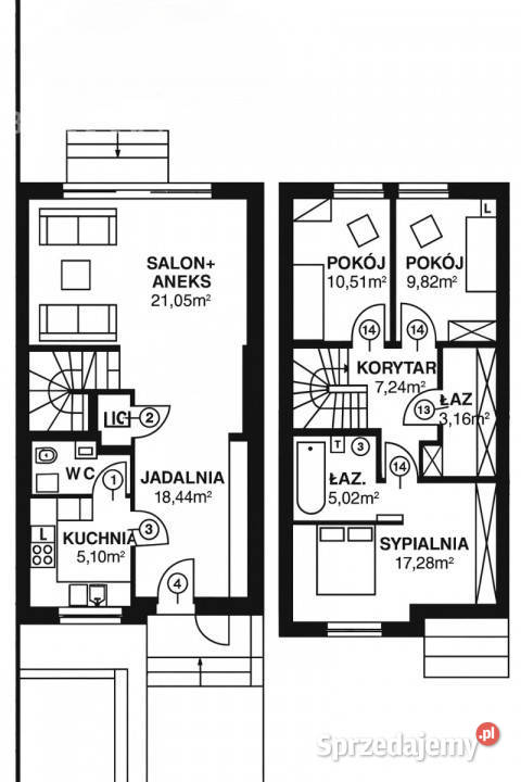 sprzedaży domu szeregowego Warszawa Cylichowska 9785zł/m2