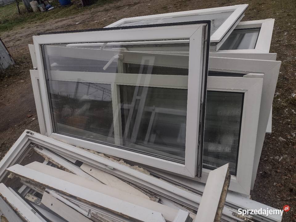 Okna szklarnia skrzydło szyba PCV