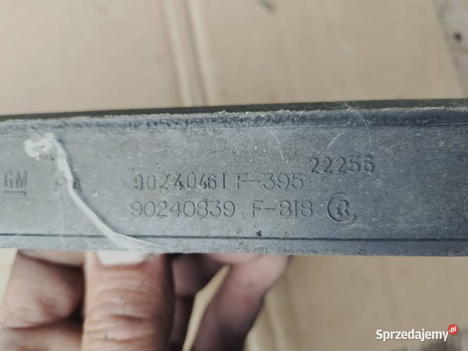 LISTWA BLENDA KLAPY TYŁ OPEL KADETT KADET lubelskie Kamień-Kolonia