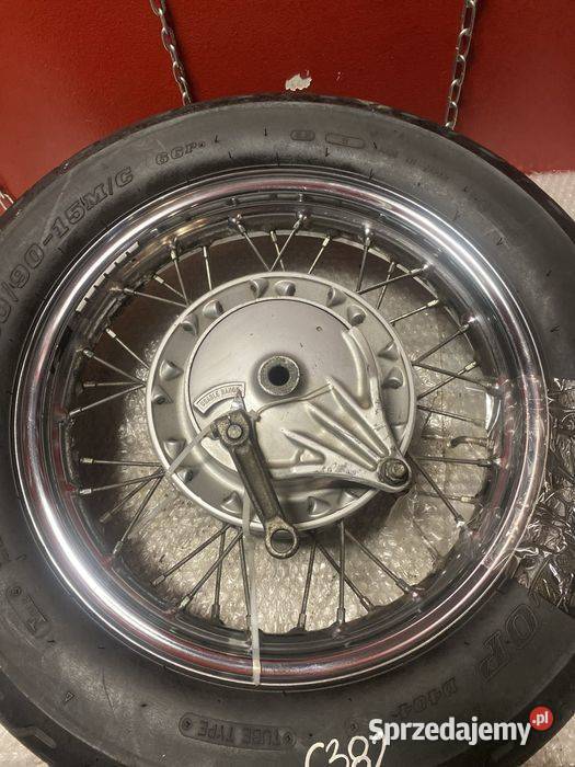 Kawasaki BN 125 A tylne koło felga zębatka ośka Części i akcesoria motocyklowe Poznań