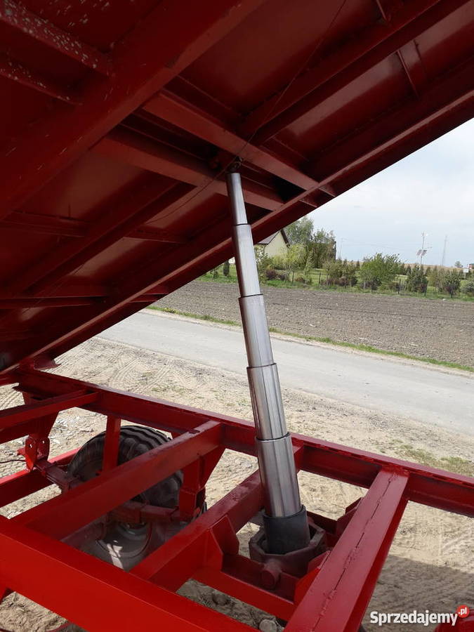 Przyczepa d35 wywrot 3 nieuszkodzony Przyczepy rolnicze Kowalewo Pomorskie