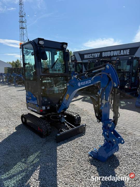 Nowa Minikoparka Silnik Kubota 15Tony Dealer Gdańsk