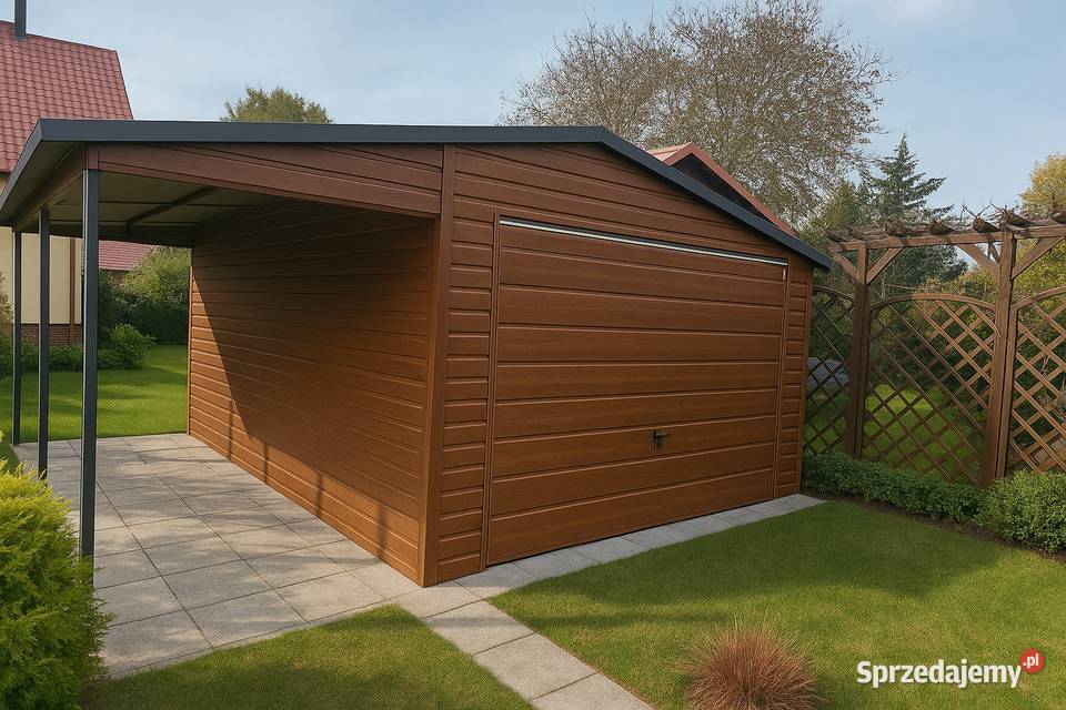 Garaż blaszak Premium 6x5 6x6 4x6 Sprzedaż Żarnów