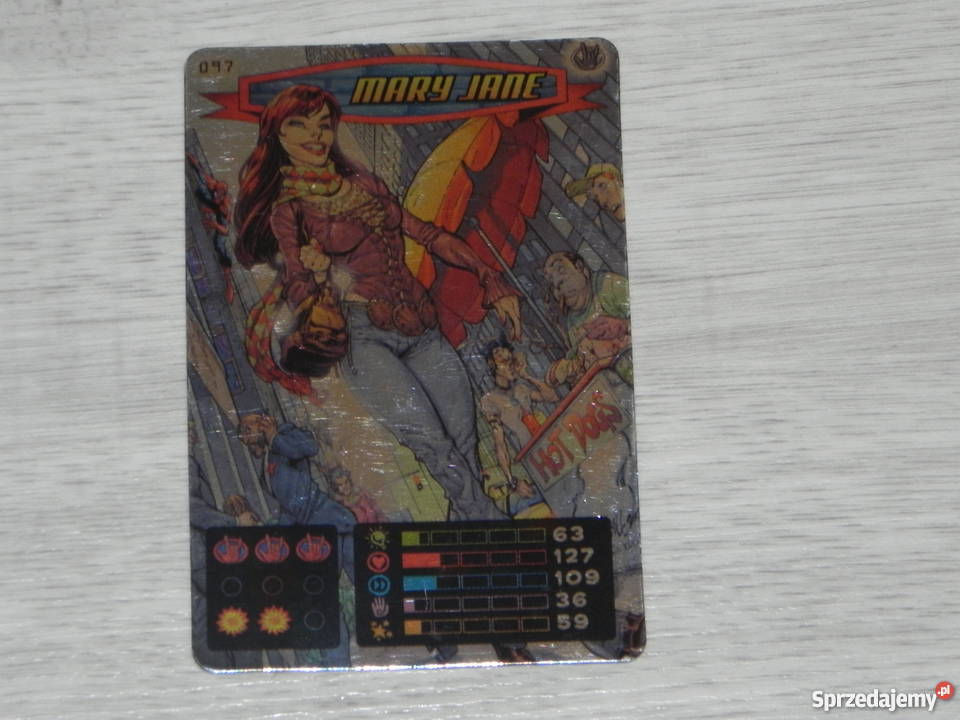 Sprzedam karty Spider Man Heroes Villains w