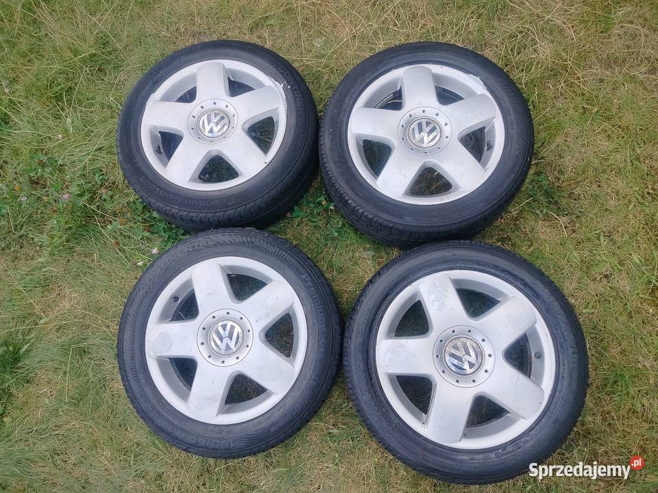 Felgi 5x100 15 VW polo 9n opony śmietnik Samochodowe Skarżysko-Kamienna