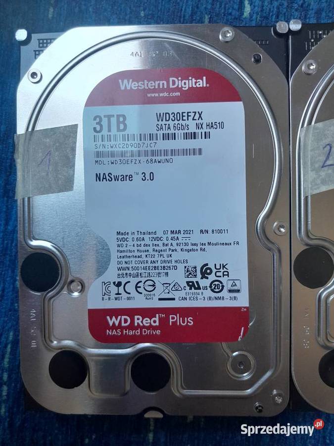 Dysk twardy WD Red Plus WD30EFZX 3TB 35 Dyski Wieliczka