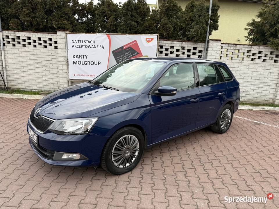 SKODA FABIA III KOMBI 10 EDITION granatowy Fabia mazowieckie