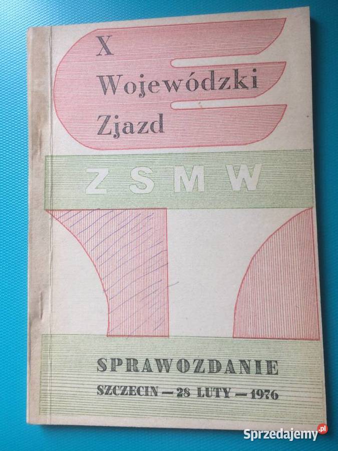 3491 Wojewódzki Zjazd ZSMW Szczecin Antykwariat zachodniopomorskie
