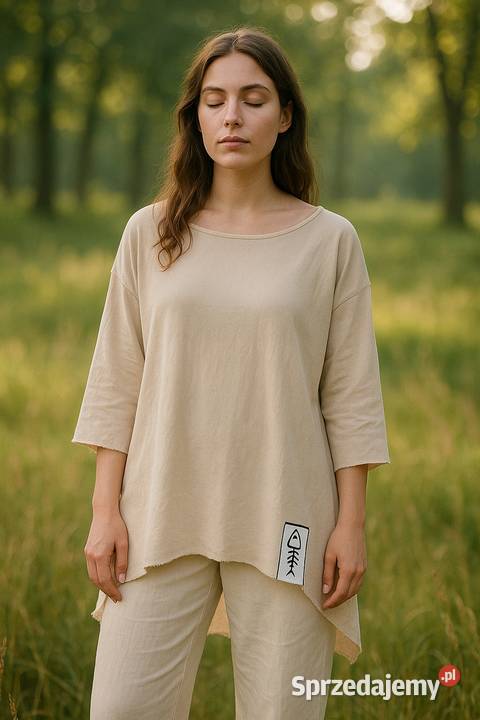 Bluzka bawełniana damska TAFFI surówka biust 136