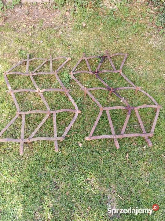 Brona polowa konna srednia lekka nieuszkodzony Reda