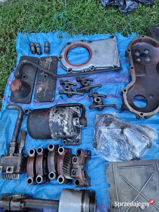 Czesci silnika zetor 7211miska sprężarka Części i osprzęt rolniczy Łochów