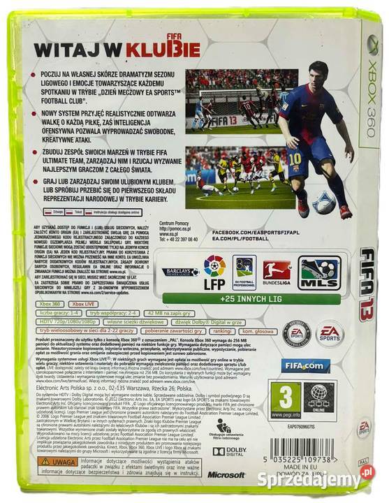 Gra Xbox 360 Fifa 13 Xbox360 Elbląg