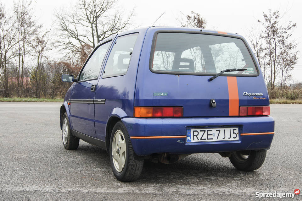 Fiat Cinquecento Sporting 11 Łańcut sprzedam