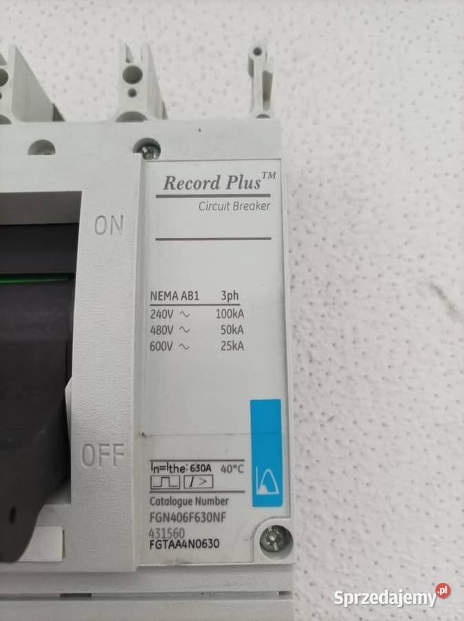 Rozłącznik FG 630 z serii Record Plus Jelenia Góra