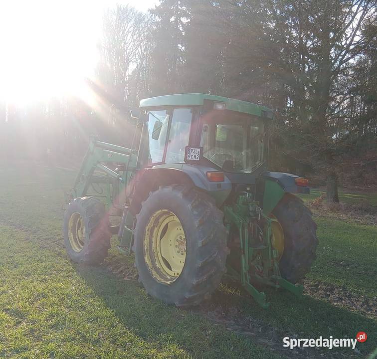 John Deere 6110SE z ładowaczem czołowym Jastrowie