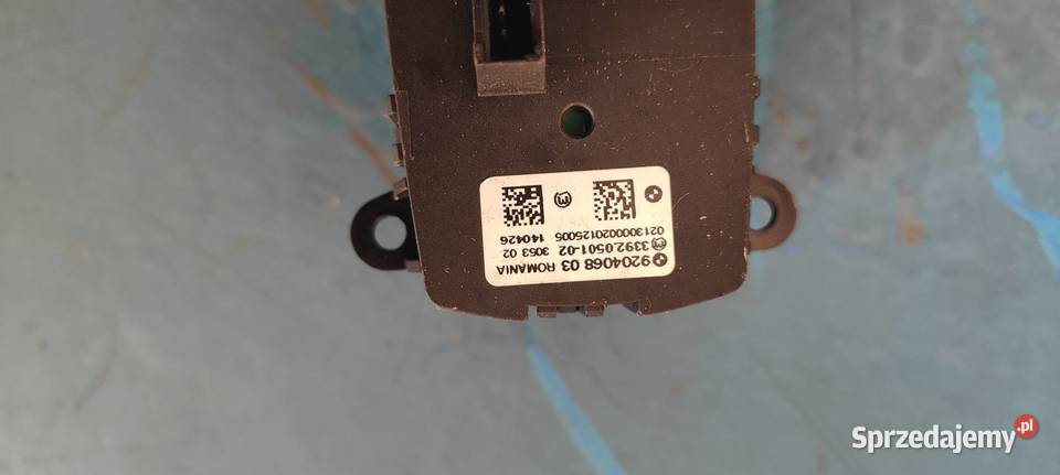 przełącznik włącznik świateł BMW F10 9204068 M6 śląskie Orzesze
