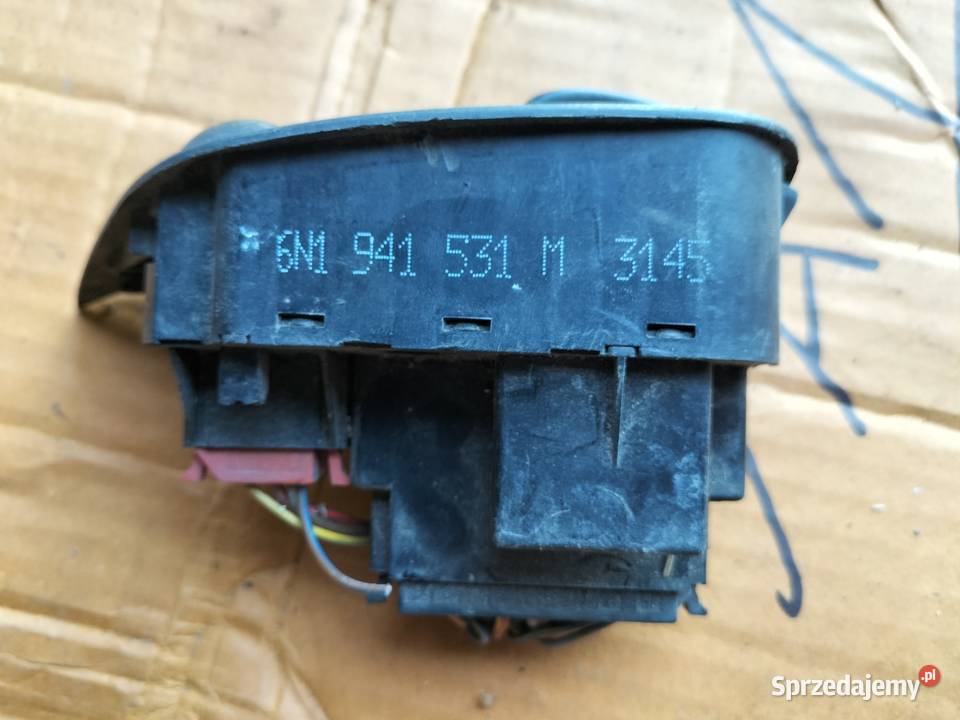 WŁĄCZNIK PRZEŁĄCZNIK ŚWIATEŁ VW Polo 6N Kamień-Kolonia sprzedam