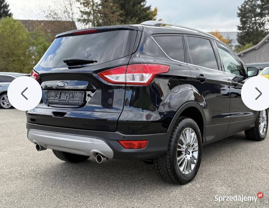 Ford Kuga 4x4 2014 pół skóra z Niemiec super zmieniarka CD Ford Jelenia Góra