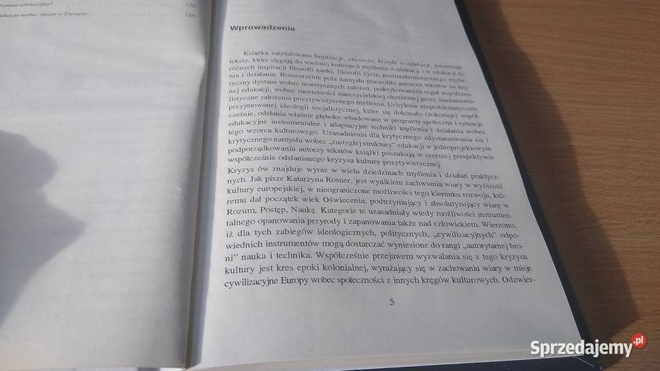 Inspiracje otwarcia krytyki w edukacji pod red Gdańsk
