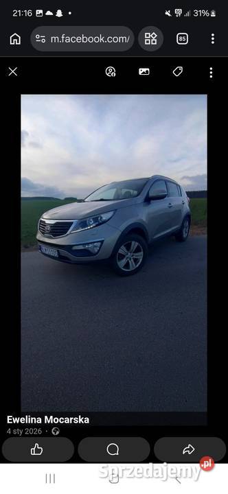 Sprzedam Kia Sportage Piątnica Poduchowna