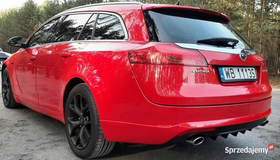 Opel Insignia 20 biturbo 4x4 194 Polski salon podgrzewane fotele Insignia