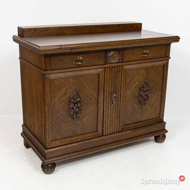 Stylowa jadalnia antyki kredens komoda okrągły