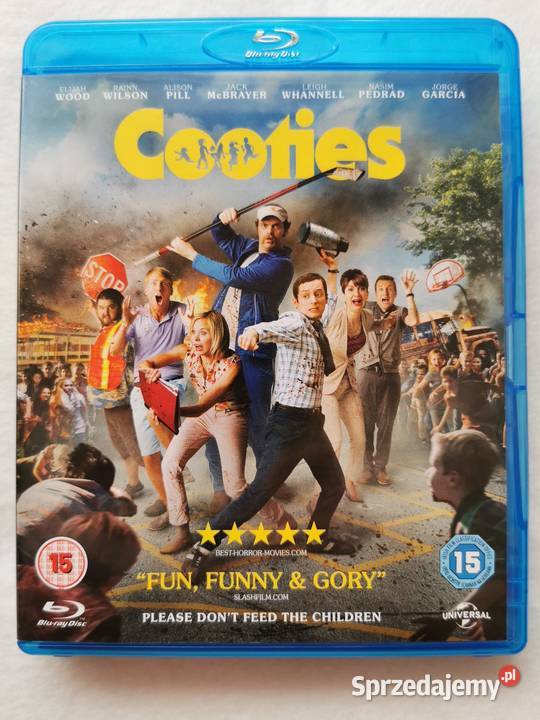 Cooties Szkolna Zaraza Bluray 2014 Elijah Wood Wytrzyszczki sprzedam