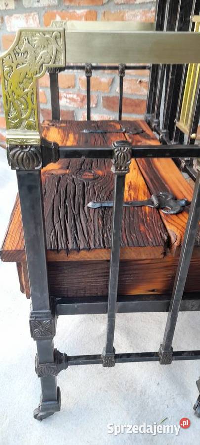 Ławka stare drewno mazowieckie Kamieńczyk