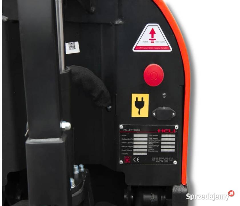 Wózek paletowy elektryczny HELI CBD20JLI3 LiIon Lublin