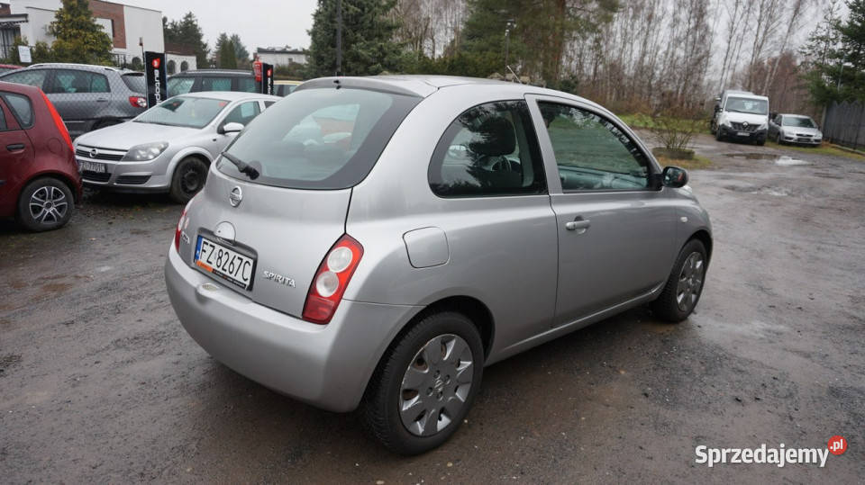Nissan Micra zarejestrowany ubezpieczony Rok produkcji 2005 Micra Zielona Góra