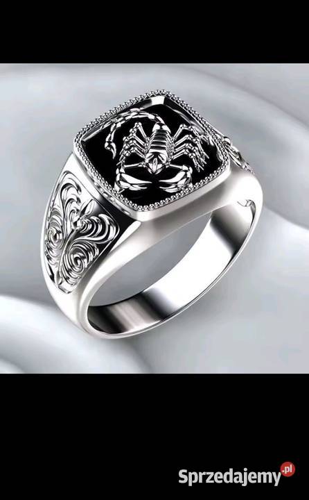 Srebrny pierścionek Pruba srebro 925