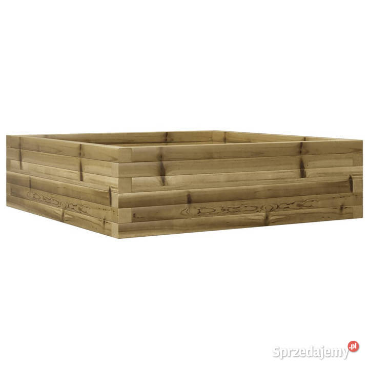 Donica ogrodowa 80x80x23 impregnowane drewno sprzedam