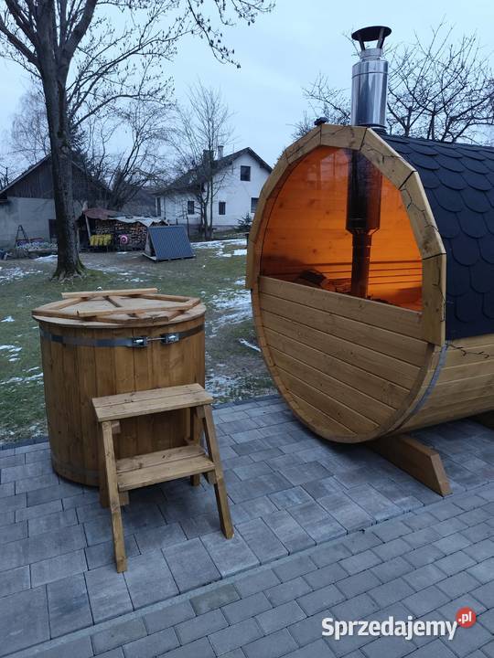 Sauna ogrodowa Biberhaus 3 m przedsionek balia Skoczów